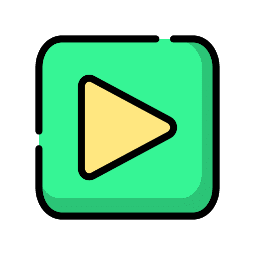 Multimedia video player ui music player icon Multimedia video player ui music player icon