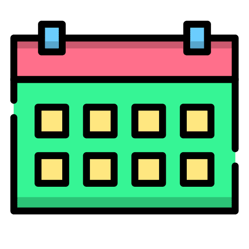 Schedule events wish list schedule icon Schedule events wish list schedule icon