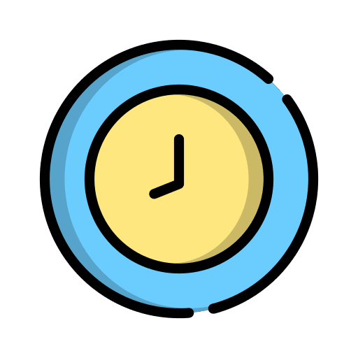 Clock alert schedule time and date icon Clock alert schedule time and date icon
