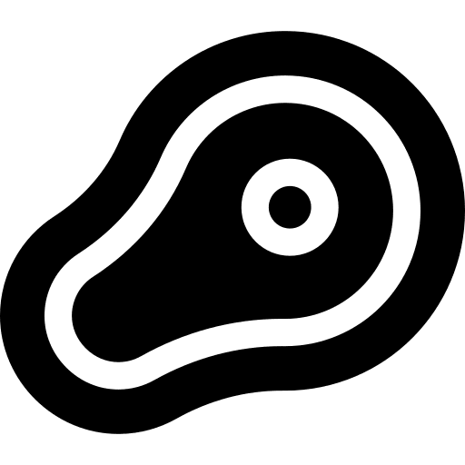 Meat meat barbecue proteins icon Meat meat barbecue proteins icon