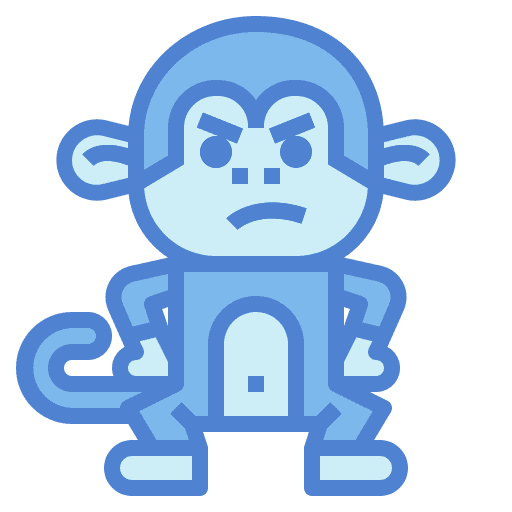 Monkey mammal wildlife monkey icon Monkey mammal wildlife monkey icon