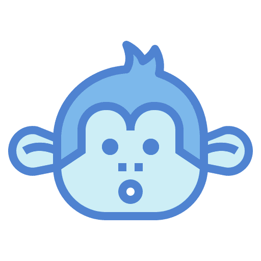 Monkey monkey animals wildlife icon Monkey monkey animals wildlife icon