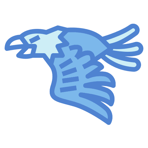 Eagle bird animal kingdom animal icon
