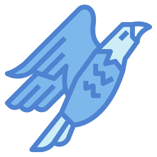Eagle bird animals animal icon