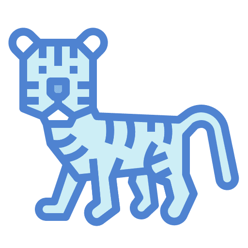 Tiger animals tiger zoology icon Tiger animals tiger zoology icon