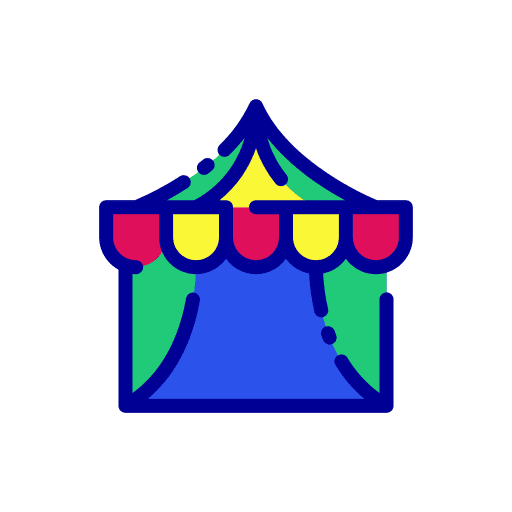 Carnival entertainment show carnivals icon Carnival entertainment show carnivals icon