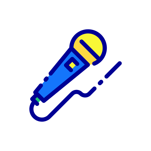 Microphone technology microphone music and multimedia icon Microphone technology microphone music and multimedia icon
