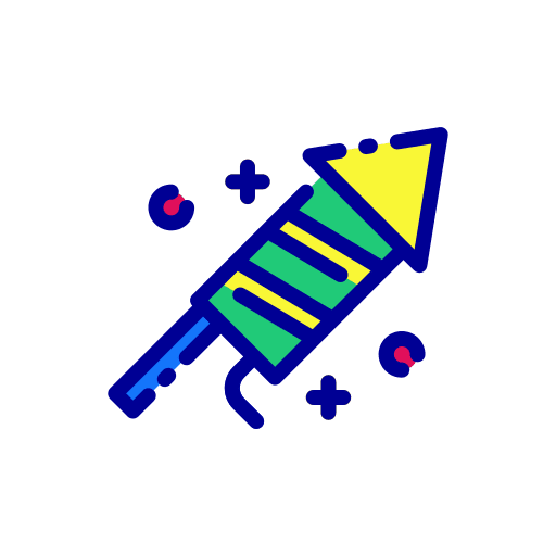 Fireworks firework firecracker petard icon Fireworks firework firecracker petard icon