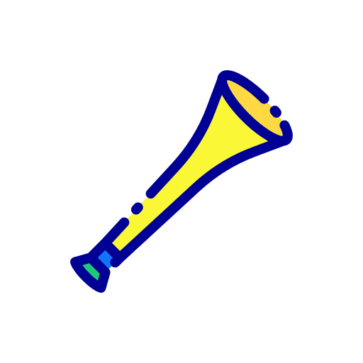 Vuvuzela musical instrument music and multimedia vuvuzela icon Vuvuzela musical instrument music and multimedia vuvuzela icon