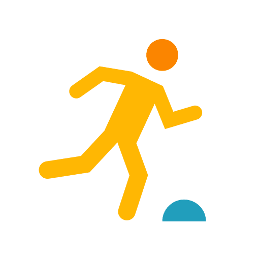 Stumble symbol humanpictos stumbling warning icon