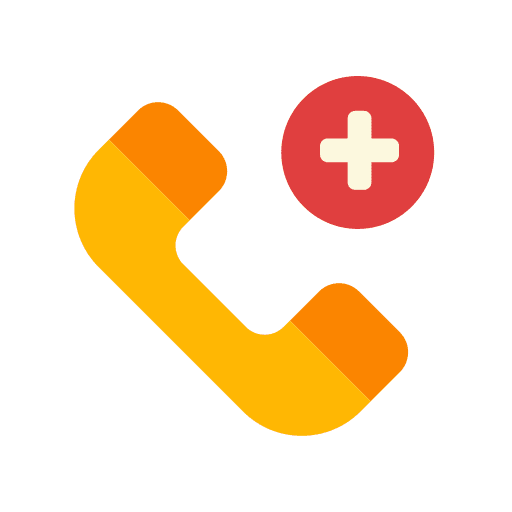 Emergency call telephone call help call emergency phone icon Emergency call telephone call help call emergency phone icon