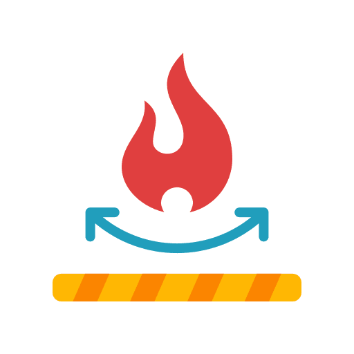 Fireproof fireproof textile fire icon Fireproof fireproof textile fire icon