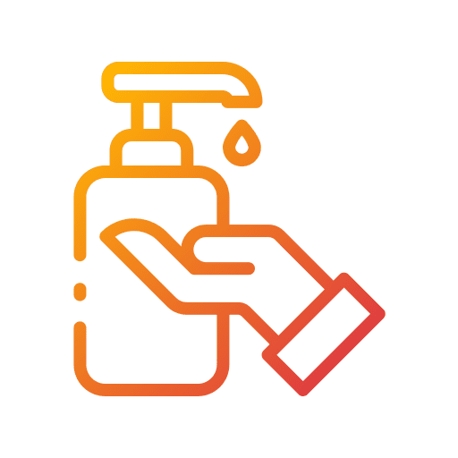 Washing hand hand gel hygiene hydroalcoholic gel icon