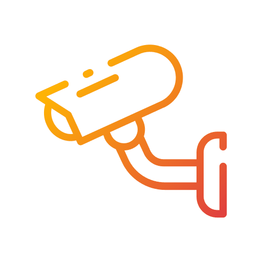 Cctv security electronics security camera icon