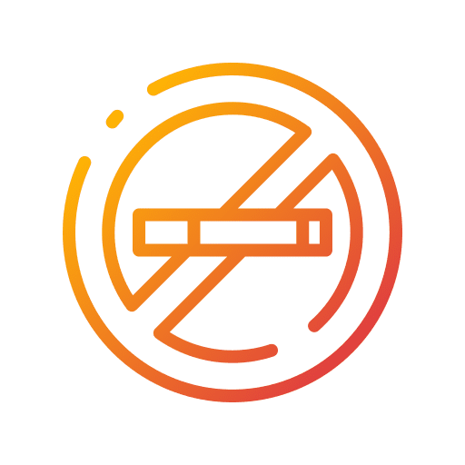 No smoking no smoking signaling forbidden icon