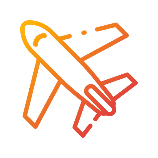 Plane plane transport airplane icon