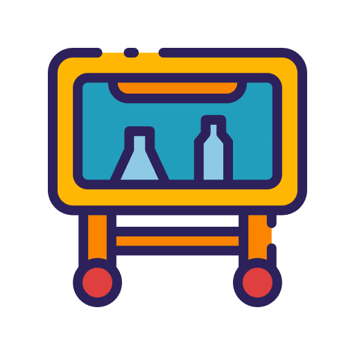 Sterilization medical instrument laboratory sterilization icon