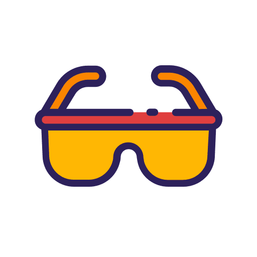 Glasses ppe safety protective equipment icon