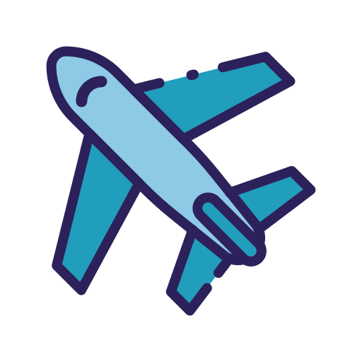 Plane transport flight plane icon