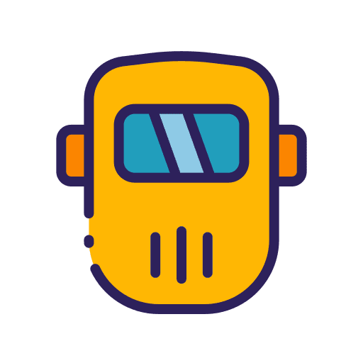 Welding mask welding mask industry safety icon