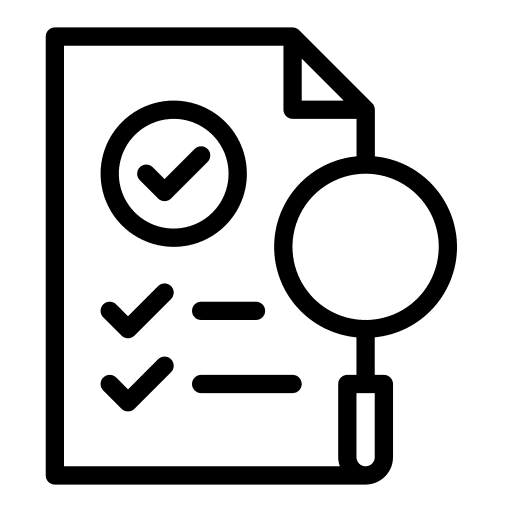Approve portable document format checked approve icon