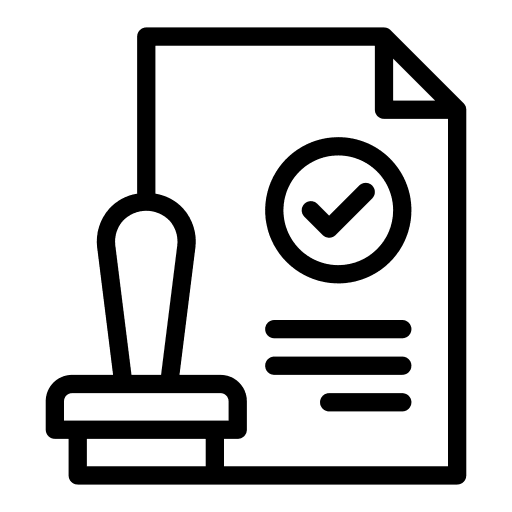 File checked archive files and folders icon