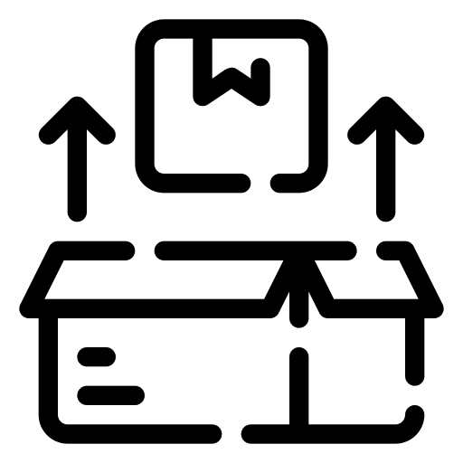 Product product package shipping icon Product product package shipping icon