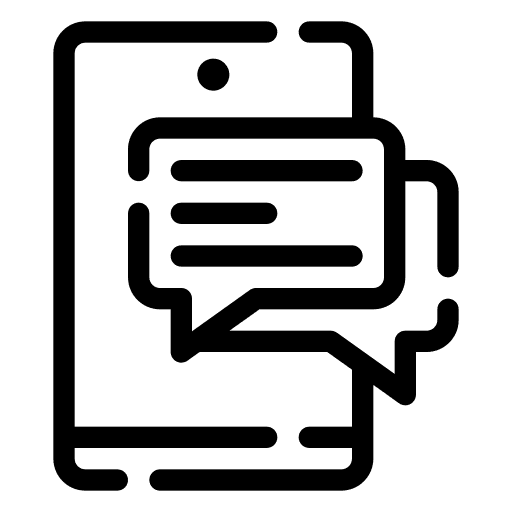 Smartphone smartphone cellphone chat icon Smartphone smartphone cellphone chat icon