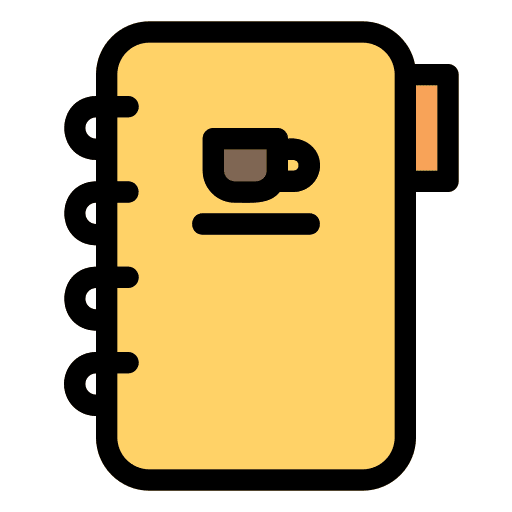 Menu order food and restaurant cafe icon