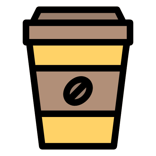 Coffee break take away coffee cup coffee break icon