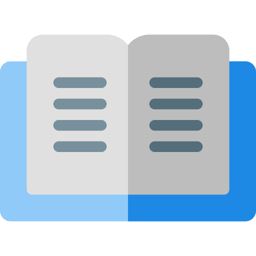 Book library literature reading icon