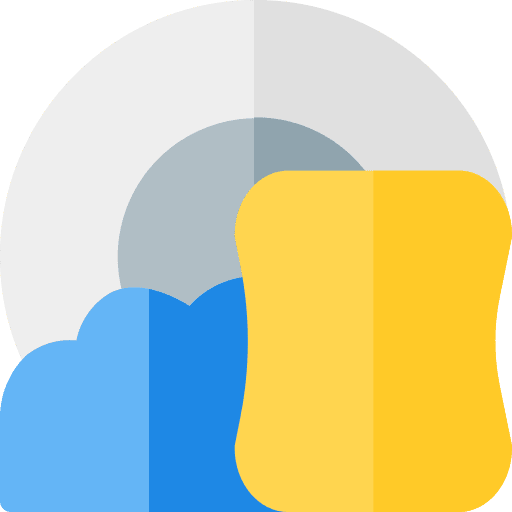 Washing dishes furniture and household plate sponge icon Washing dishes furniture and household plate sponge icon