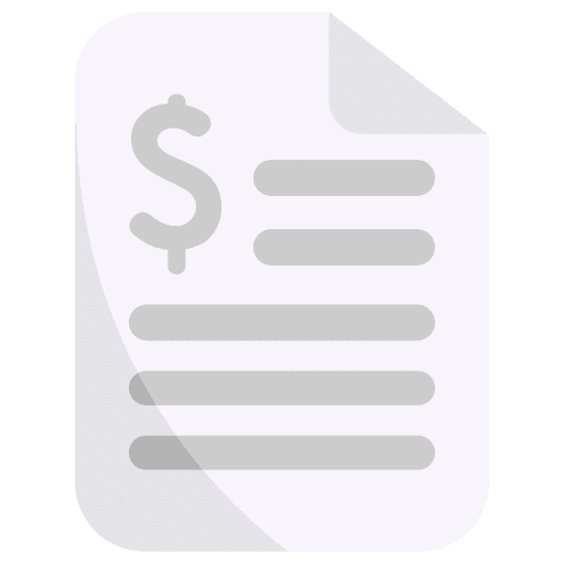 Invoice payment method business and finance money icon Invoice payment method business and finance money icon