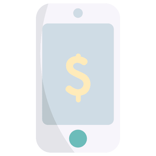 Digital money mobile payment ecommerce digital money icon Digital money mobile payment ecommerce digital money icon