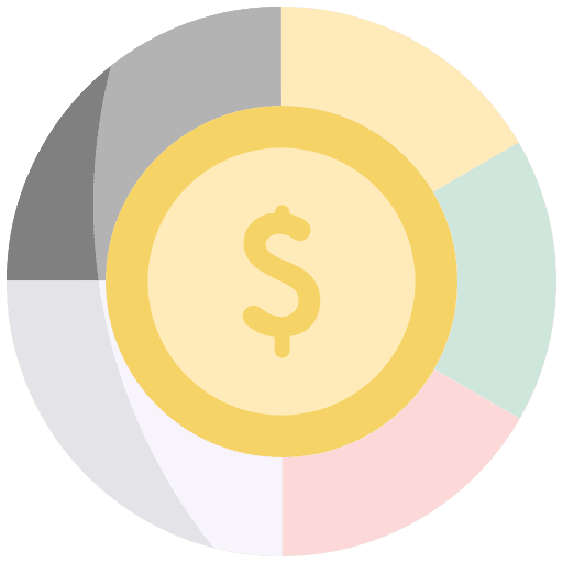 Pie chart money pie chart share icon Pie chart money pie chart share icon