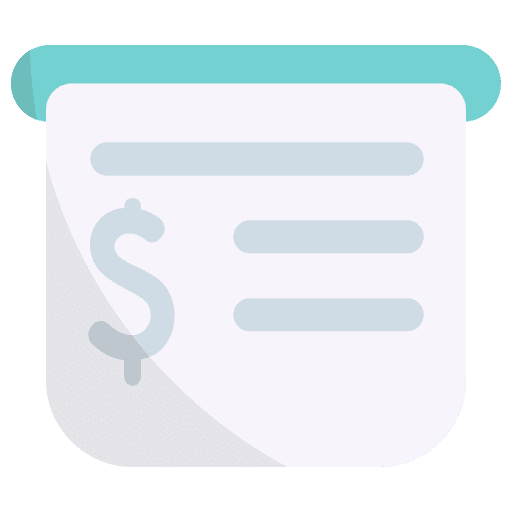 Receipt receipt payment method invoice icon Receipt receipt payment method invoice icon