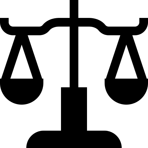 Balance law balance miscellaneous icon Balance law balance miscellaneous icon
