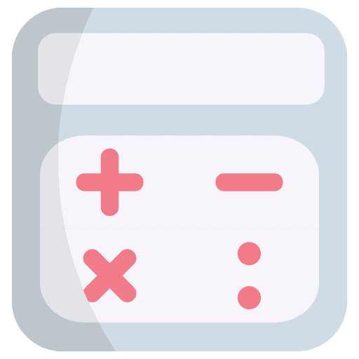 Calculator money cost budget icon Calculator money cost budget icon