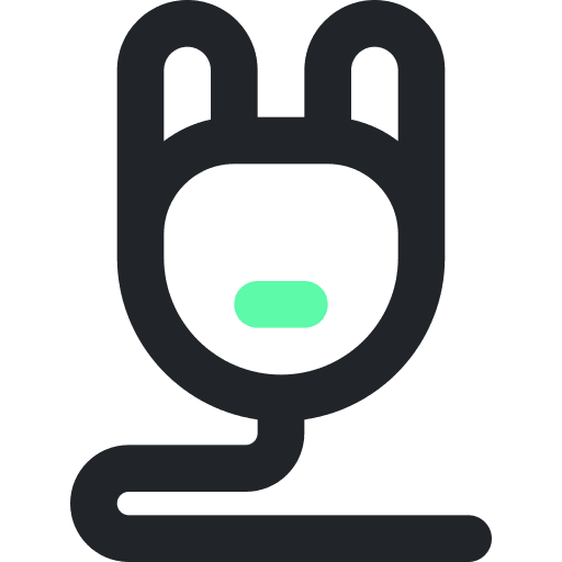 Plug cable plug energy icon