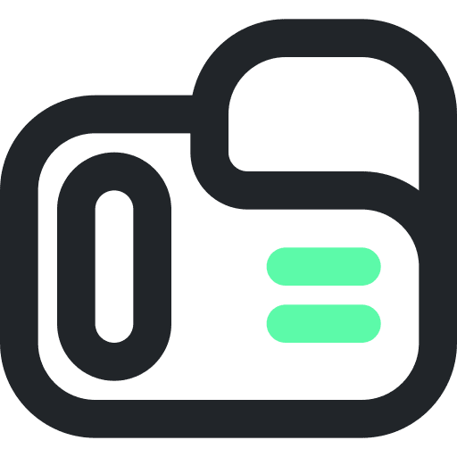 Fax communications landline fax icon