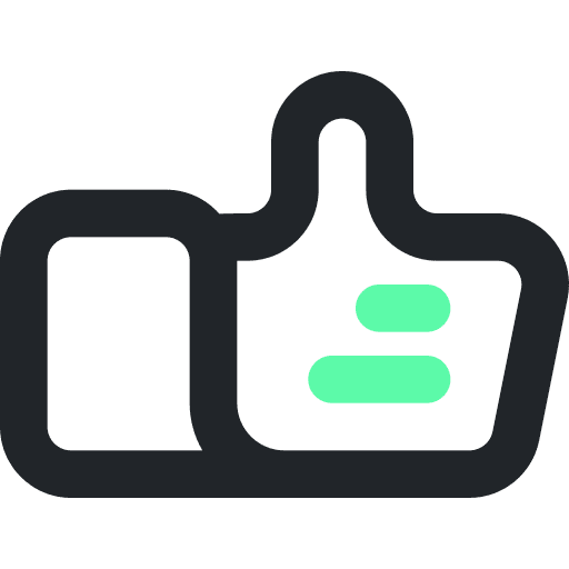 Feedback good like ui icon