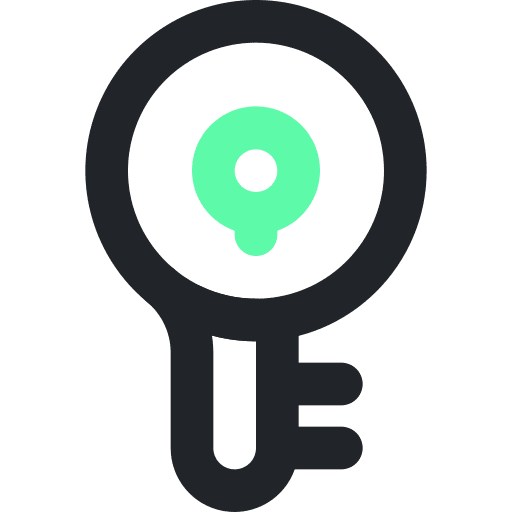Key safety security ui icon