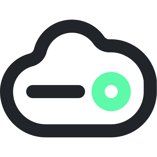 Cloud computing cloud computing seo and web server icon
