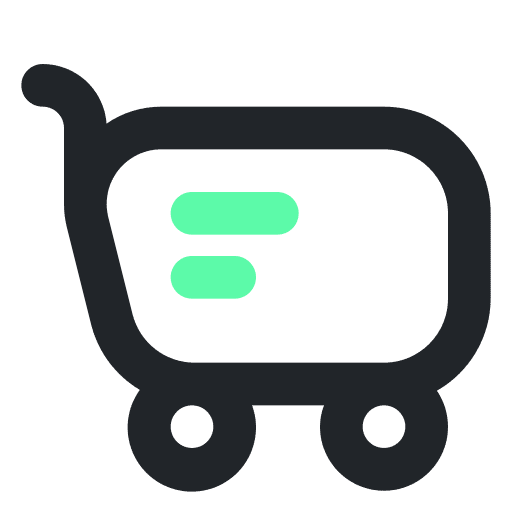 Shopping cart retail purchase buy icon
