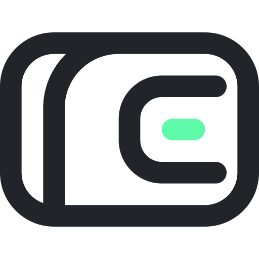 Wallet pay wallet money icon