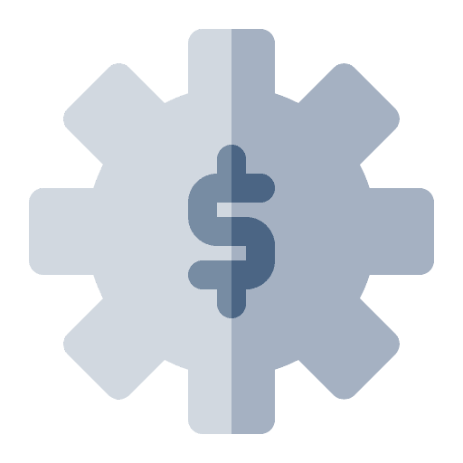 Gear gear business and finance work icon Gear gear business and finance work icon