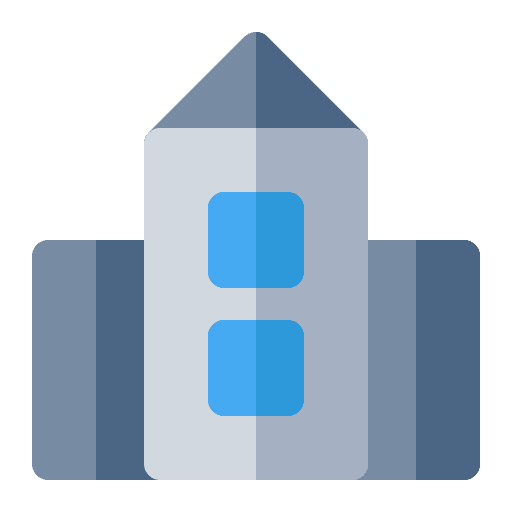 Office buildings building businesses icon