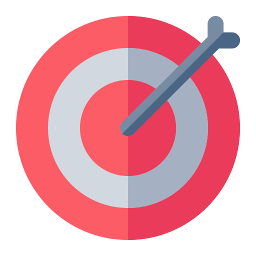 Targets target achievement bulleye icon