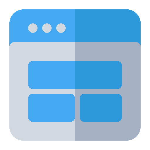Web website web page web design icon Web website web page web design icon