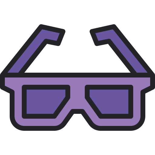 3d glasses theatre movie entertainment icon 3d glasses theatre movie entertainment icon